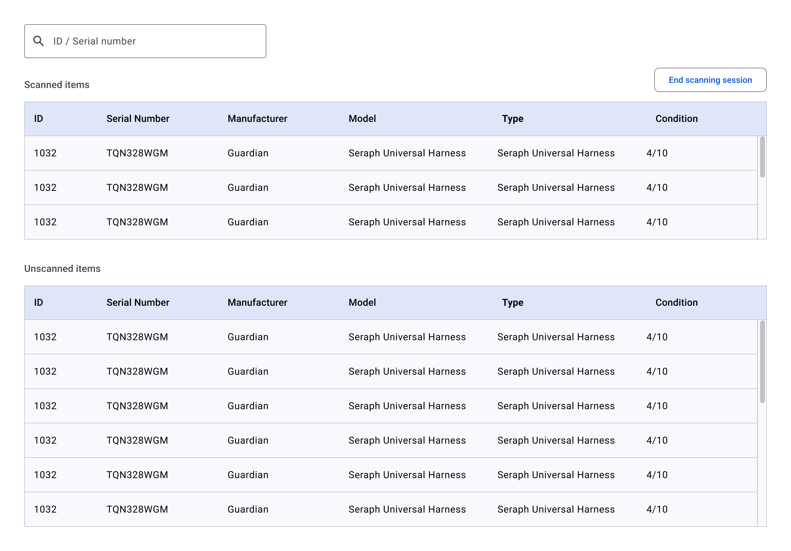 Auditing in laptop mockup